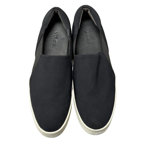 Vince Warren Black Platform Slip-On EUC - Picture 9 of 9